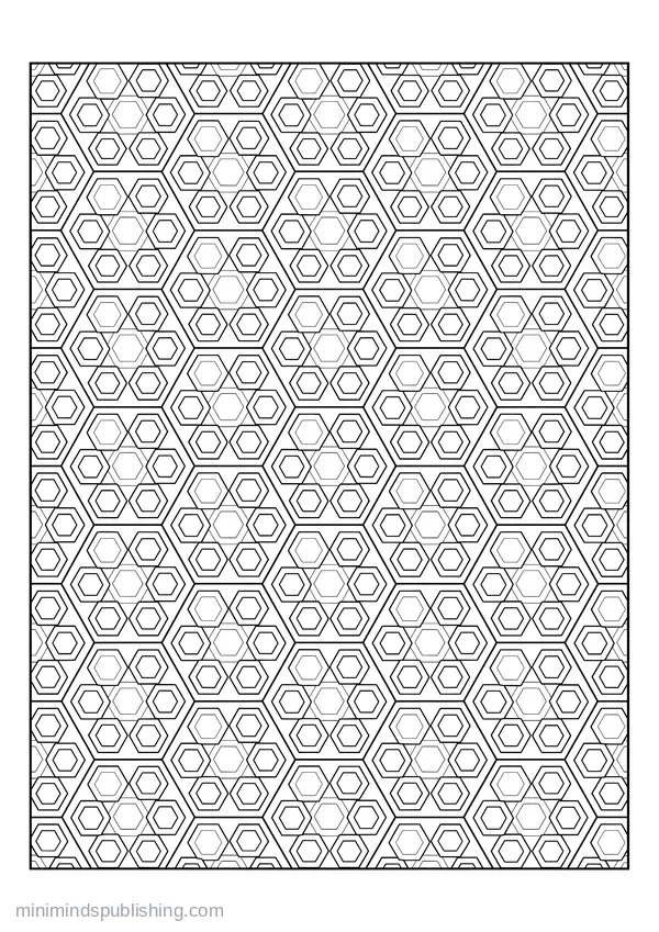 Intricate Patterns coloring page