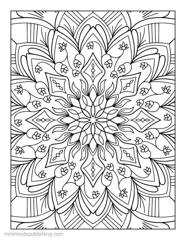 Zen Mandala Page 11 — free printable mandalas coloring page