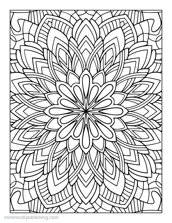 Zen Mandala Page 4 — free printable mandalas coloring page