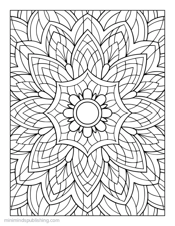 Zen Mandala Page 6 — free printable mandalas coloring page