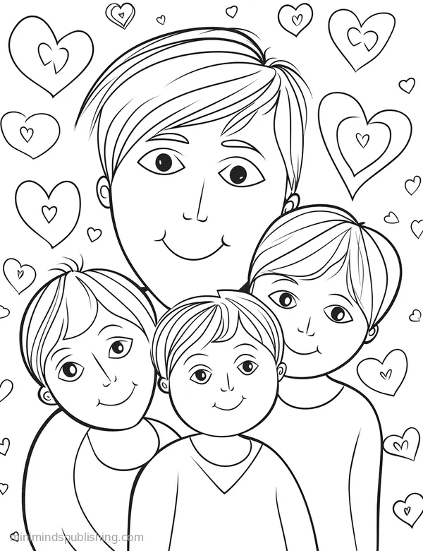 Romance Page 11 — free printable romance coloring page