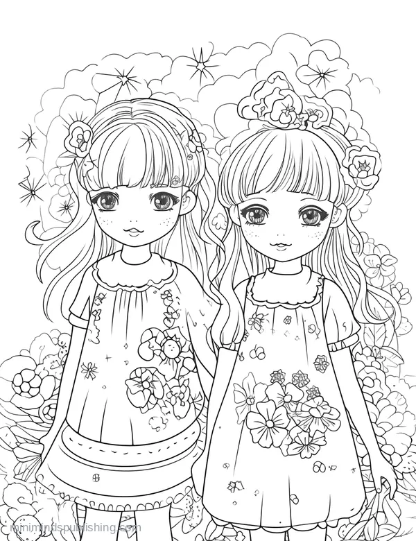 Romance Page 12 — free printable romance coloring page