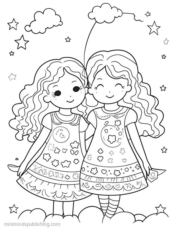 Romance Page 2 — free printable romance coloring page