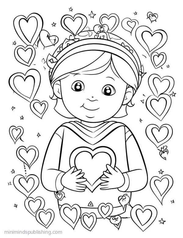 Romance Page 4 — free printable romance coloring page