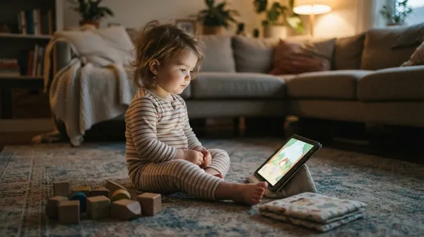 Screen Time Before Age Three: What the Longitudinal Data Actually Shows