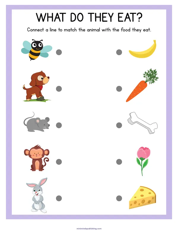 Animal Activities 23 — free printable animal activities activity sheet for ages 3-6