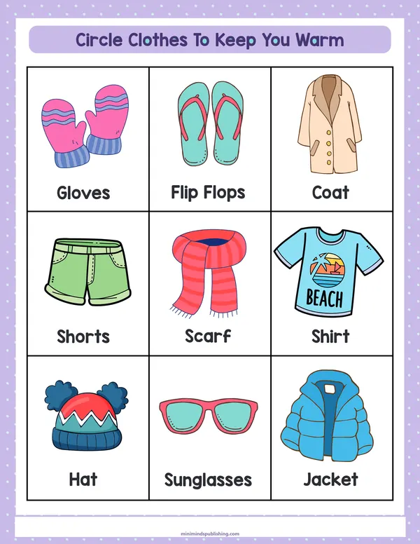 Circle the Animals 27 — free printable circle the animals activity sheet for ages 3-7