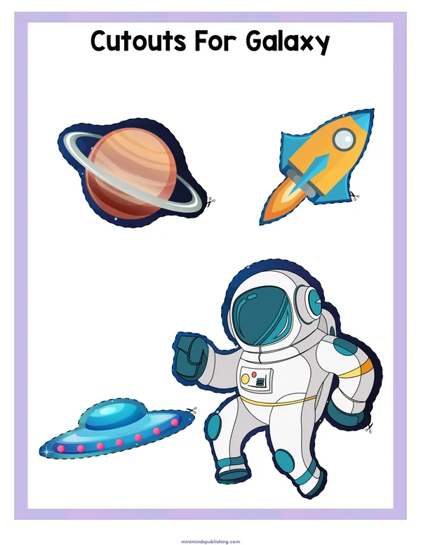 Cut and Paste 14 — free printable cut and paste activity sheet for ages 3-6