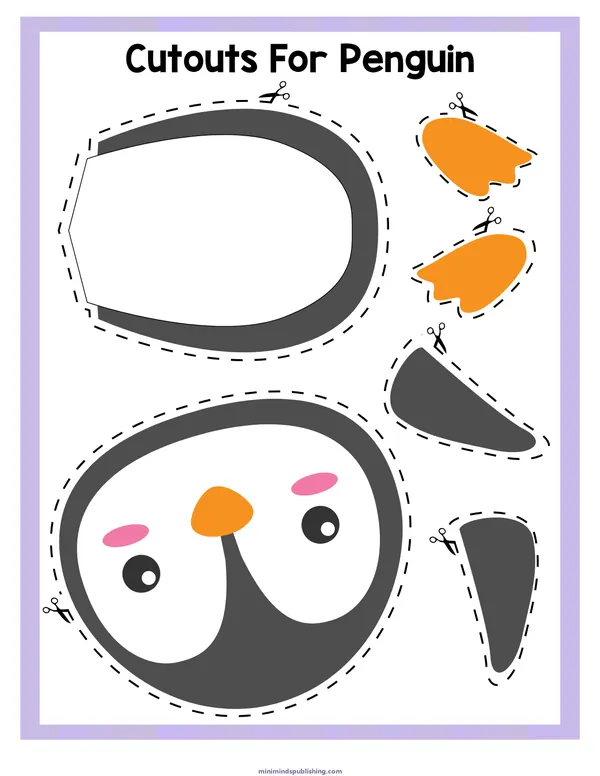 Cut and Paste 18 — free printable cut and paste activity sheet for ages 3-6