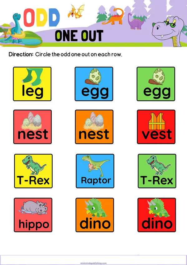 Dinosaur Activities 14 — free printable dinosaur activities activity sheet for ages 4-7