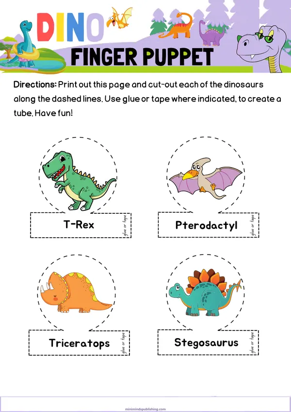 Dinosaur Activities 18 — free printable dinosaur activities activity sheet for ages 4-7
