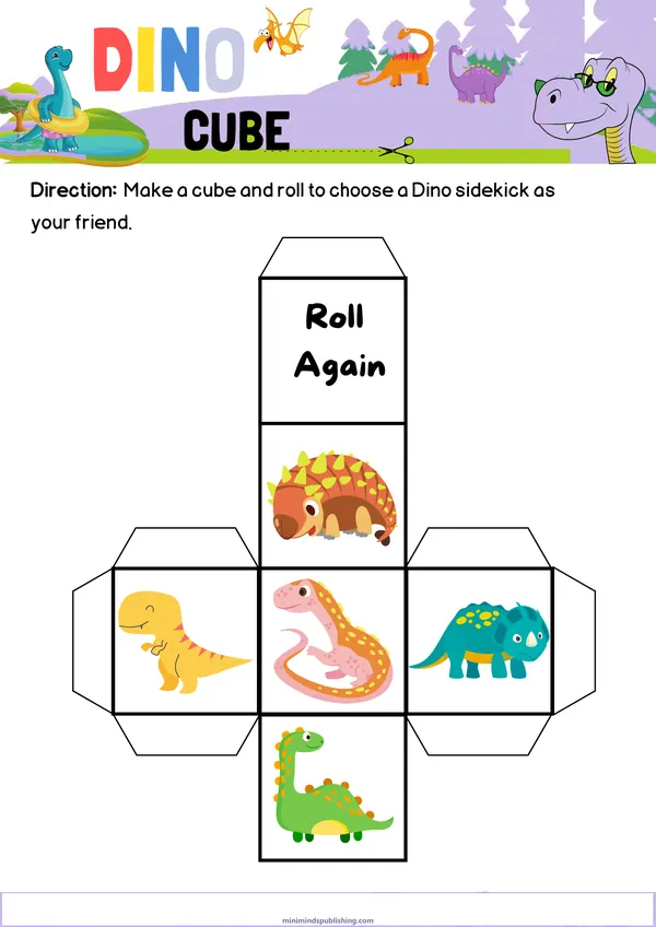 Dinosaur Activities 30 — free printable dinosaur activities activity sheet for ages 4-7