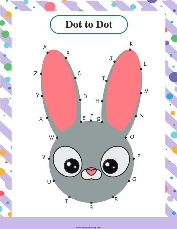 Dot to Dot 2 — free printable dot to dot activity sheet for ages 3-6