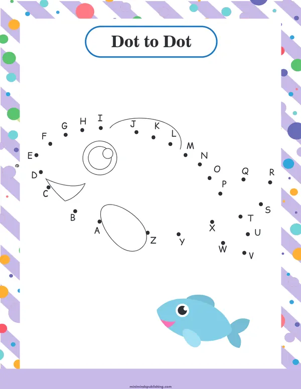 Dot to Dot 17 — free printable dot to dot activity sheet for ages 3-6