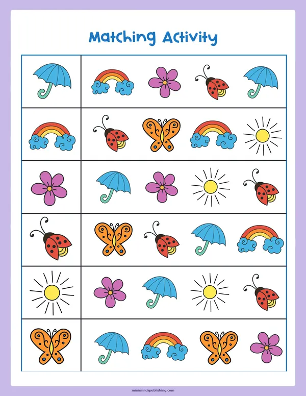 Four Seasons Activities 9 — free printable four seasons activities activity sheet for ages 4-7