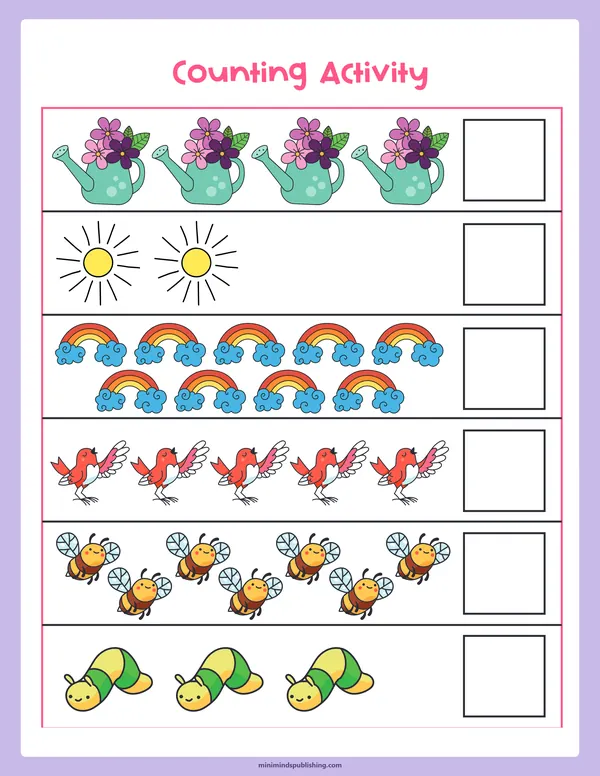 Four Seasons Activities 13 — free printable four seasons activities activity sheet for ages 4-7