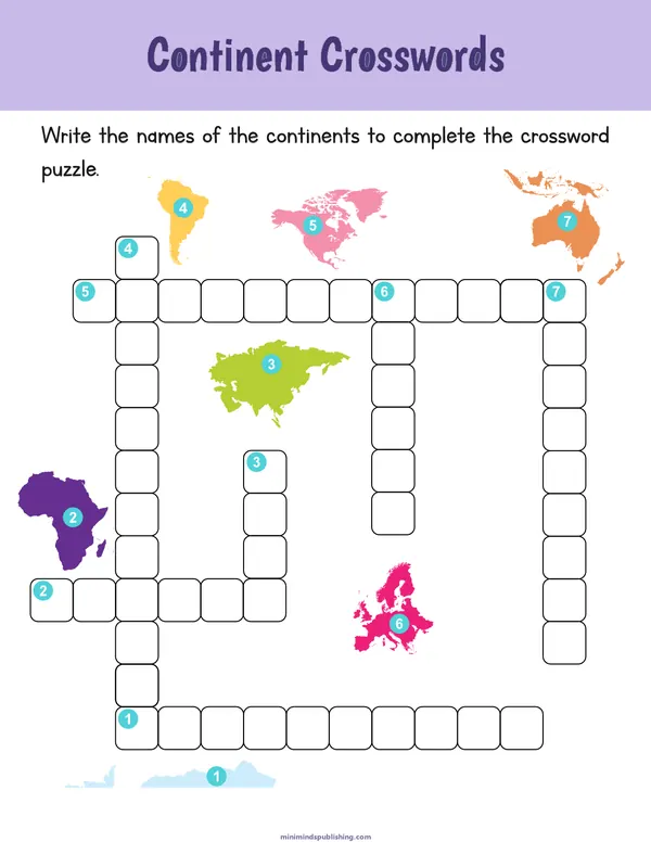 Geography 15 — free printable geography activity sheet for ages 5-9