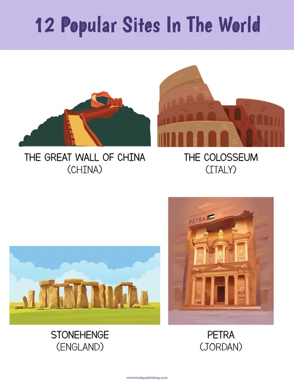 Geography 18 — free printable geography activity sheet for ages 5-9