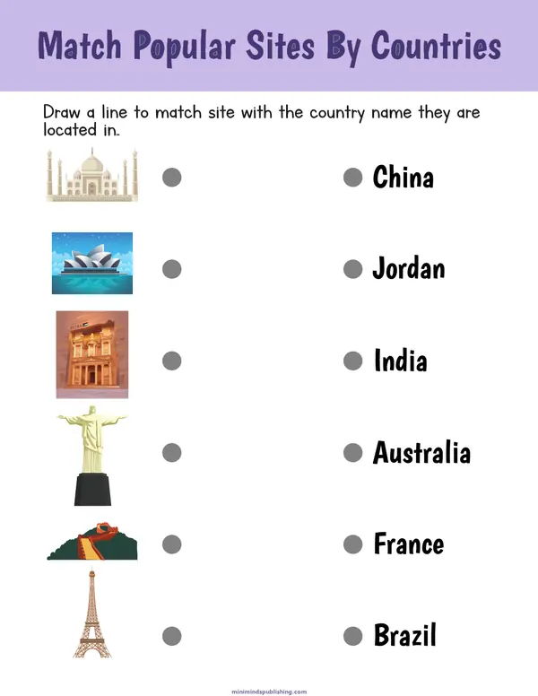 Geography 22 — free printable geography activity sheet for ages 5-9