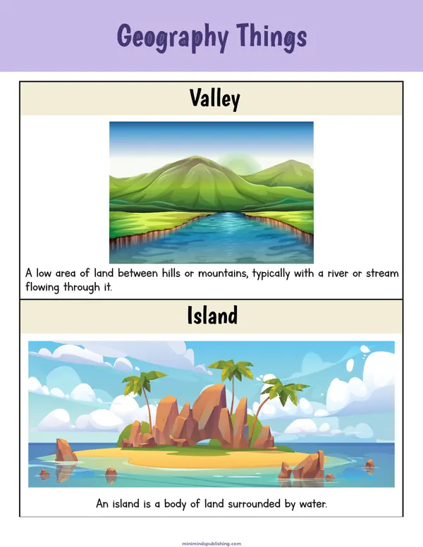 Geography 26 — free printable geography activity sheet for ages 5-9