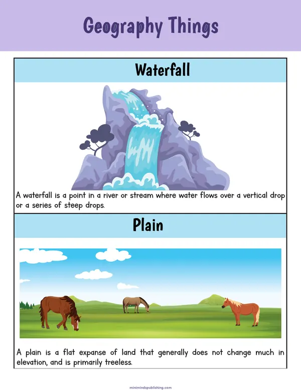Geography 29 — free printable geography activity sheet for ages 5-9