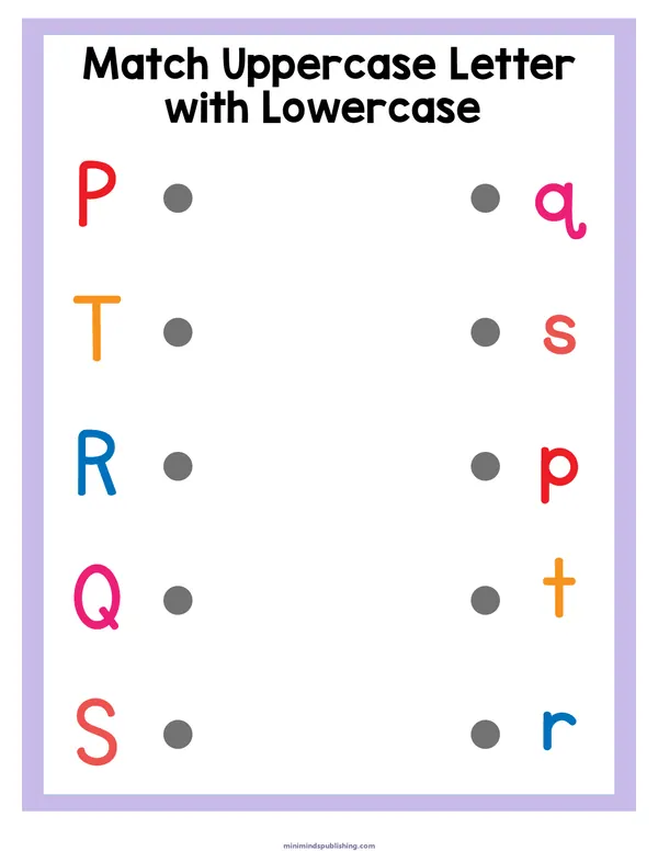 Matching Worksheets 5 — free printable matching worksheets activity sheet for ages 5-6