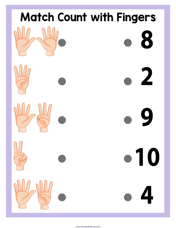 Matching Worksheets 18 — free printable matching worksheets activity sheet for ages 5-6