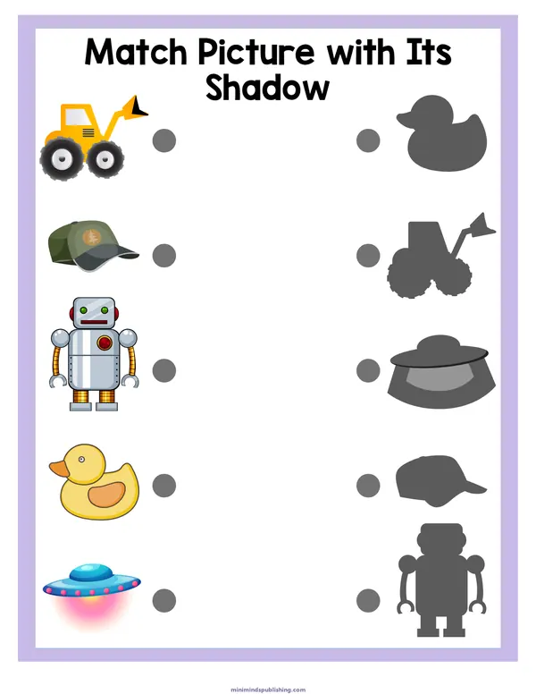 Matching Worksheets 28 — free printable matching worksheets activity sheet for ages 5-6