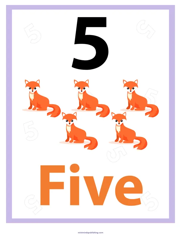Number Identification 6 — free printable number identification activity sheet for ages 3-6