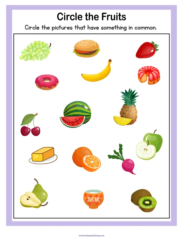 Puzzles and Mazes 20 — free printable puzzles and mazes activity sheet for ages 3-6