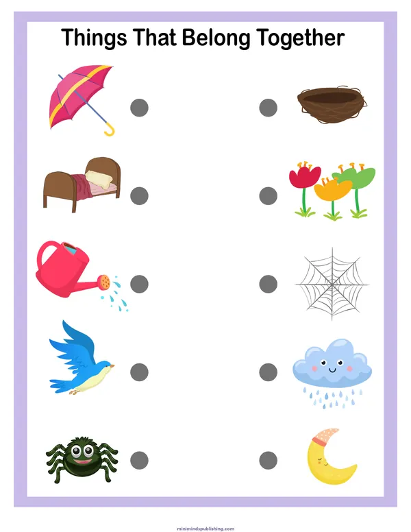 Puzzles and Mazes 25 — free printable puzzles and mazes activity sheet for ages 3-6