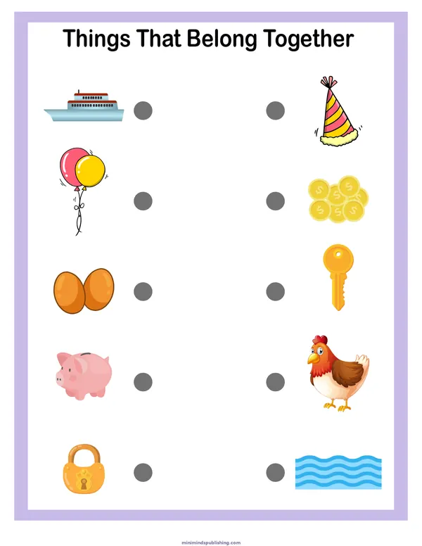 Puzzles and Mazes 28 — free printable puzzles and mazes activity sheet for ages 3-6