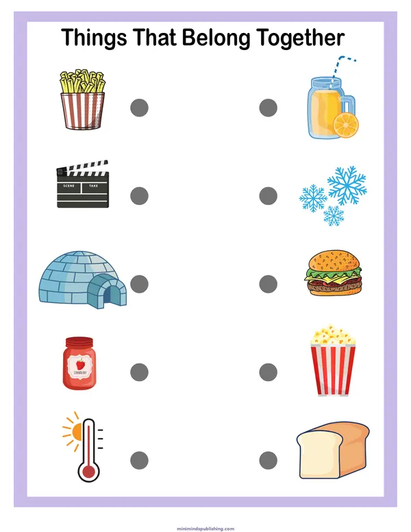 Puzzles and Mazes 29 — free printable puzzles and mazes activity sheet for ages 3-6