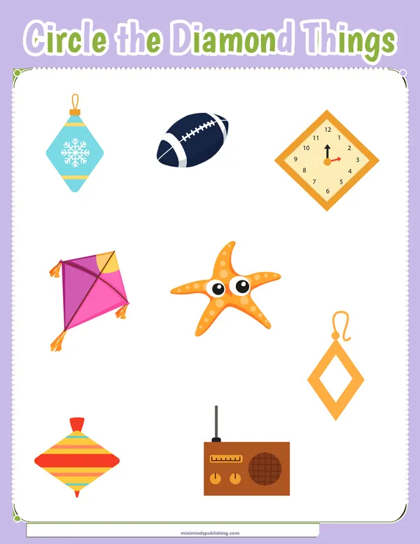 Shape Activities 15 — free printable shape activities activity sheet for ages 4-7