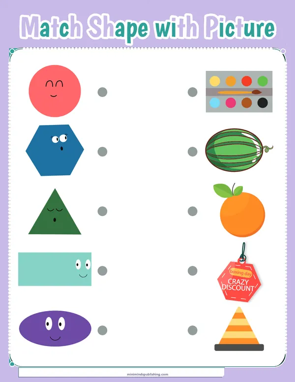Shape Activities 27 — free printable shape activities activity sheet for ages 4-7