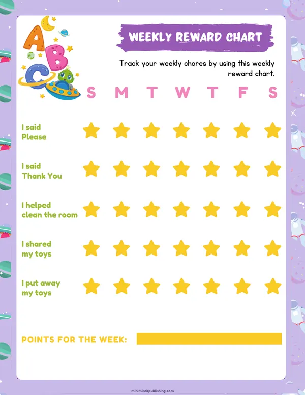 Space Activities 24 — free printable space activities activity sheet for ages 4-7
