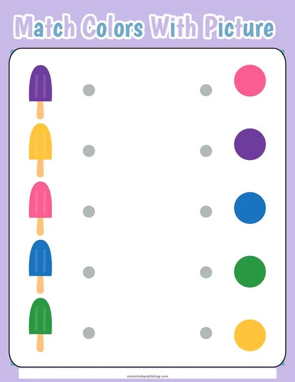 Trace and Color 23 — free printable trace and color activity sheet for ages 4-7