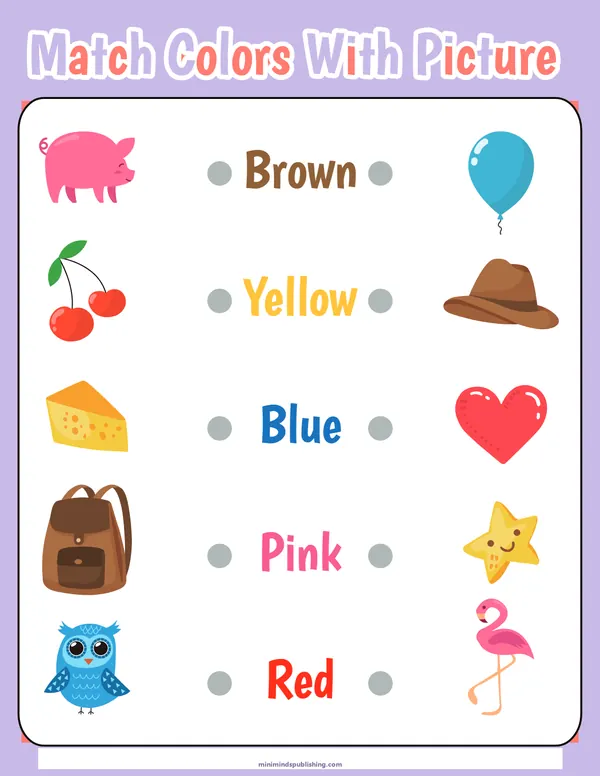 Trace and Color 29 — free printable trace and color activity sheet for ages 4-7