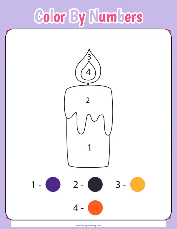 Trace and Color 32 — free printable trace and color activity sheet for ages 4-7