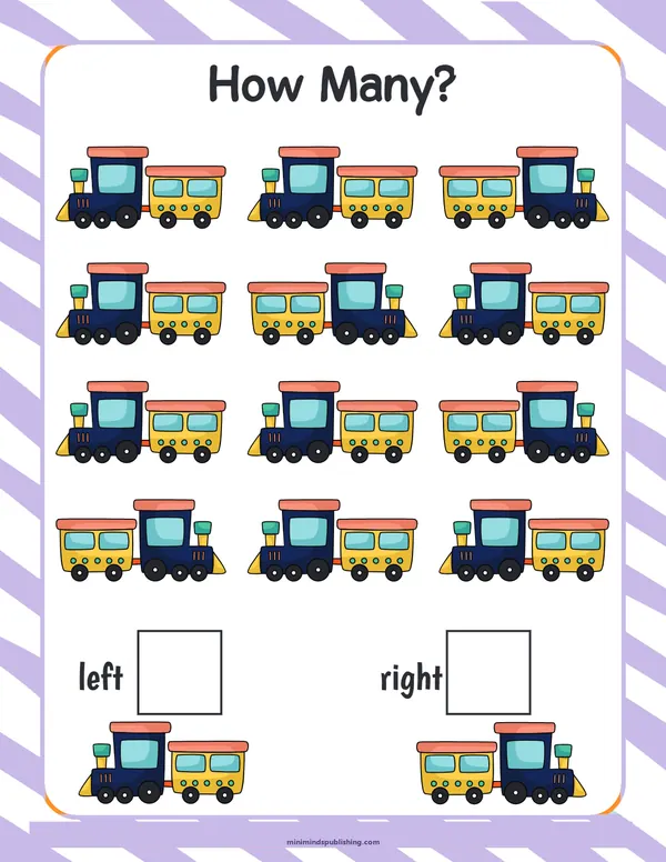 Train Scissor Activities 7 — free printable train scissor activities activity sheet for ages 5-6