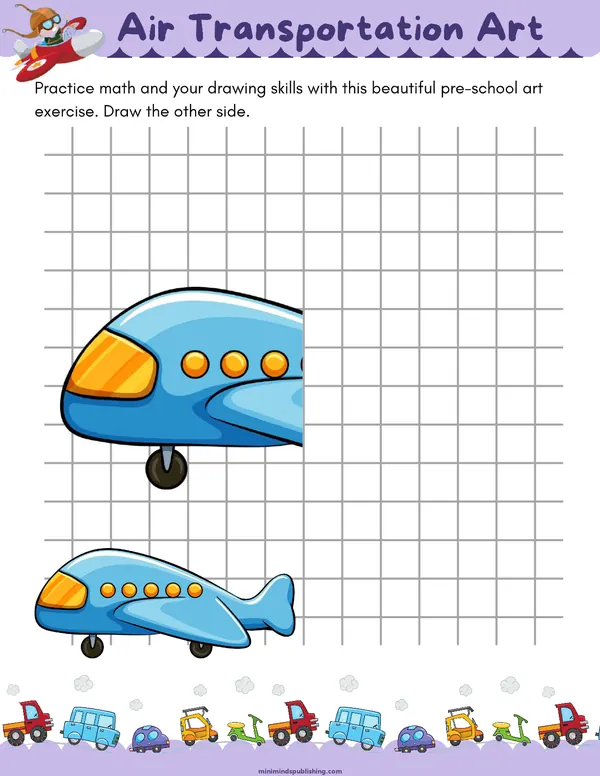 Transportation Activities 27 — free printable transportation activities activity sheet for ages 3-6