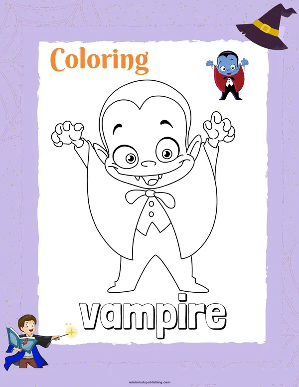 Witches and Wizards 3 — free printable witches and wizards activity sheet for ages 4-7