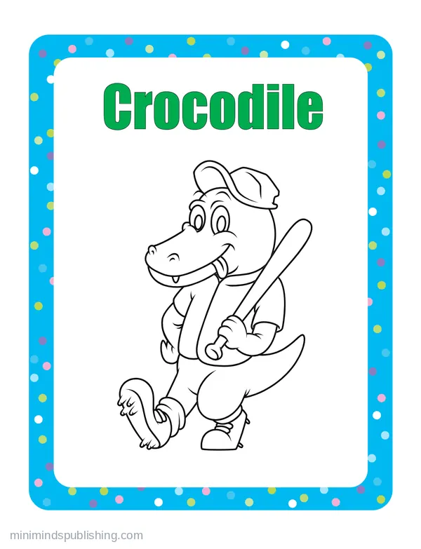 100 Animals to Color 6 — free printable animals coloring page