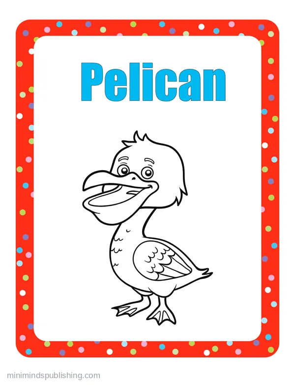 100 Animals to Color 7 — free printable animals coloring page