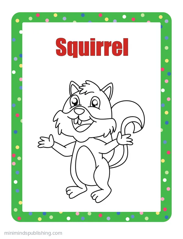 100 Animals to Color 12 — free printable animals coloring page