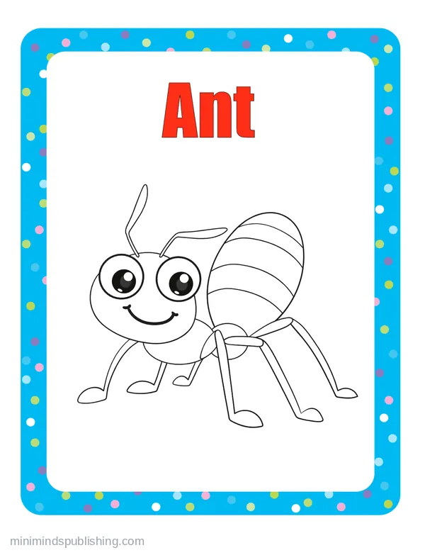 100 Animals to Color 22 — free printable animals coloring page