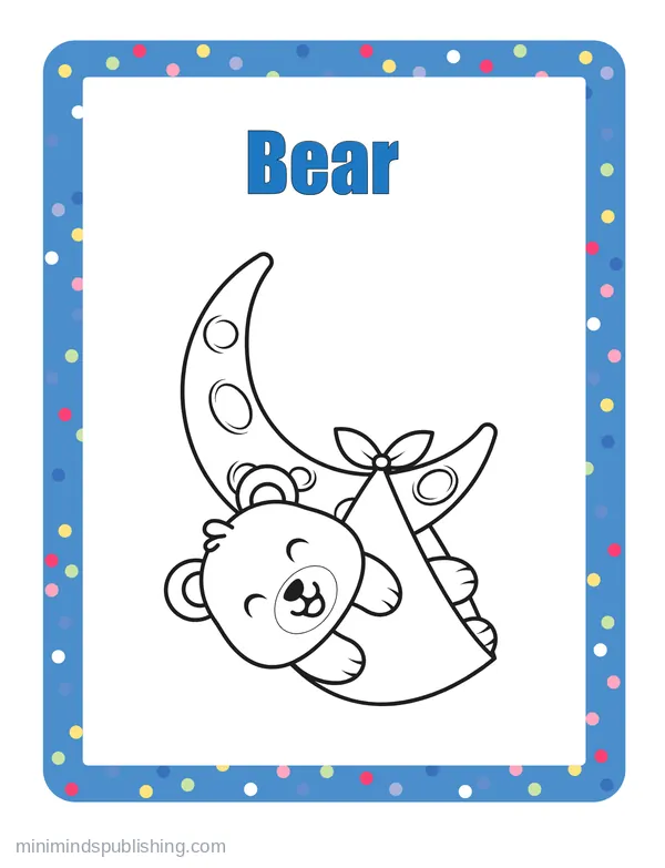 100 Animals to Color 24 — free printable animals coloring page