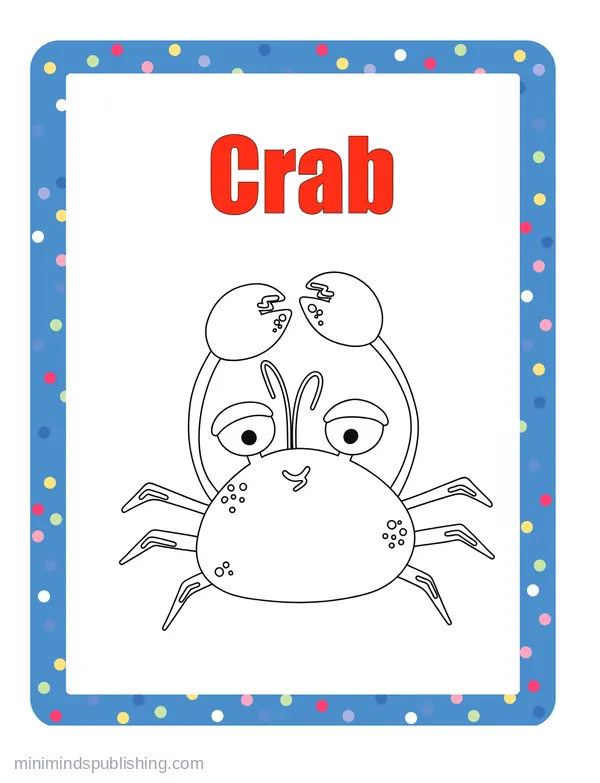 100 Animals to Color 45 — free printable animals coloring page