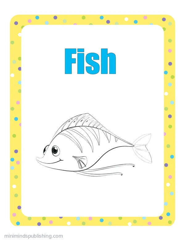 100 Animals to Color 49 — free printable animals coloring page