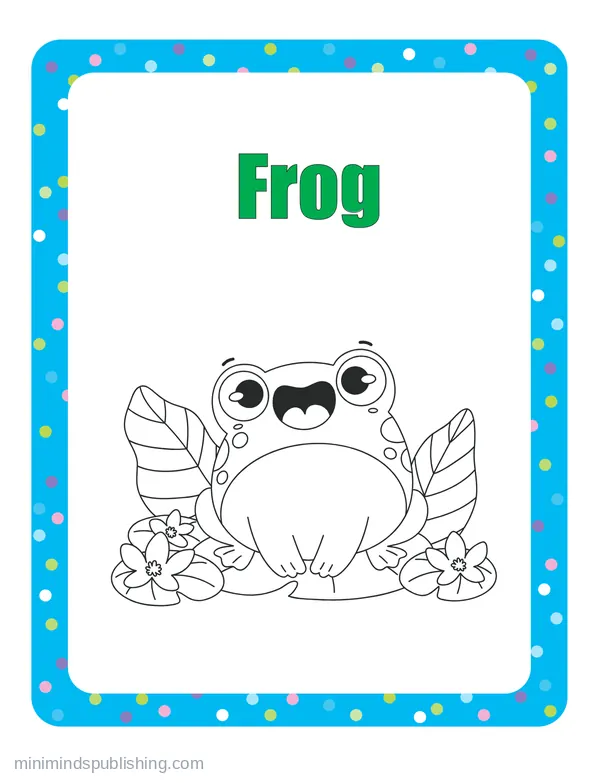 100 Animals to Color 54 — free printable animals coloring page